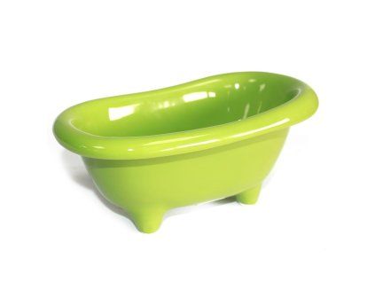 Keramická mini vana - Zelená 530g