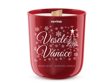 ravina vanocni sojova svicka vesele vanoce