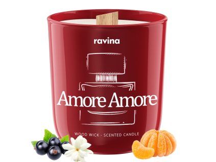 Ravina sojová svíčka - Amore Amore