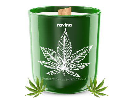 Ravina sojová svíčka - Marihuana