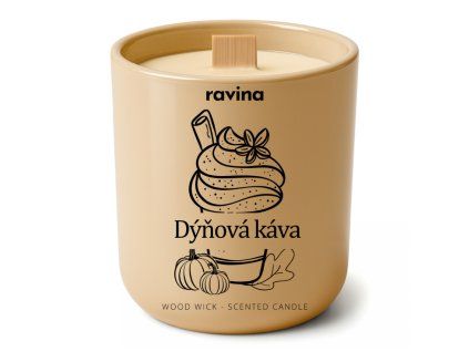 Ravina sojová svíčka - Dýňová káva