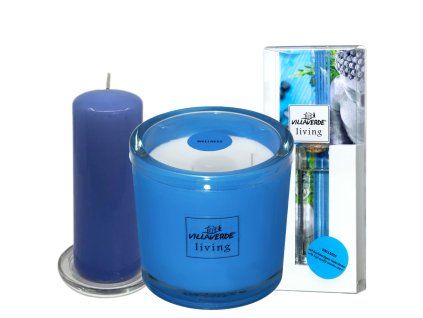 Villaverde sada svíček a vonných tyčinek - Wellness